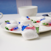 Pastilles pour lave-vaisselle Yicun OEM, détergent à vaisselle en poudre écologique, forme gel