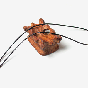 3MM 수제 왁스 코드 목걸이 걸쇠 DIY 보석 만들기 액세서리를위한 검은 가죽 끈 펜던트 코드 - Product Image 3