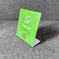 Kartu Bisnis RFID NFC Tanpa Kontak Khusus dengan Chip Kode QR untuk Pembayaran & Penggunaan Hotel - Bahan Akrilik/PVC Tahan Air