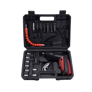 JimBon TEC 108PCS Ensemble de perceuses à percussion et tournevis, forets <span class=keywords><strong>pour</strong></span> le bois, outils de perçage électrique 220V/110V - Product Image 4