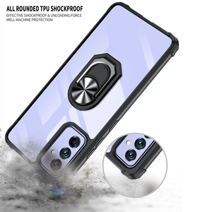 Pour <span class=keywords><strong>Samsung</strong></span> A22 A82 <span class=keywords><strong>A32</strong></span> A52 A72 A42 A12 <span class=keywords><strong>4G</strong></span> 5G TPU hybride acrylique dur pour Galaxy étui de téléphone portable avec porte-anneau en métal - Product Image 4