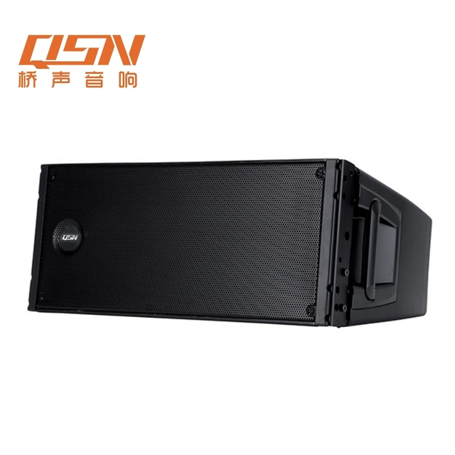 Plastic HDL20 Double 10 Inch Active DSP Line Array Speaker 700w HDL20A Powered Speakers