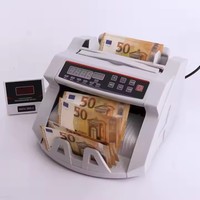 Dollar canadien Thaïlande Brésil Euro PPhilippines Corée Usd Portable Billet brésilien Compteur d'argent avec UV/MG Trieur de devises