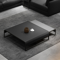 Table centrale de salon usine professionnelle de haute qualité à bas prix Table basse moderne en métal Twopiece
