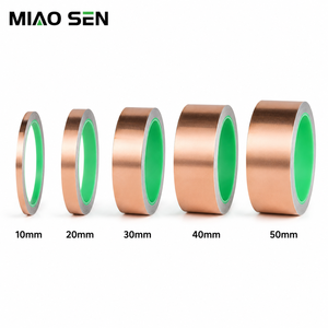 Conductive Heat-Resistant Copper Foil Adhesive Tape EMI Shielding Electric Barrier Masking Tape <strong>Snail</strong> Slug <strong>Repellent</strong> Stained - Product Image 4
