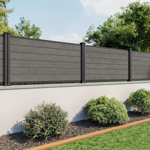 Panel de <span class=keywords><strong>Cerca</strong></span> WPC Personalizado, Impermeable, para Jardín, Valla de Alta Calidad para Exteriores, <span class=keywords><strong>Cerca</strong></span> de Madera y Plástico Compuesto, Venta al Por Mayor de Fábrica - Product Image 6