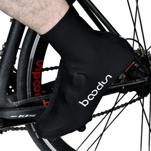 HBG 1374 haute qualité imperméable chaussures de cyclisme couverture anti-saleté chaussures de <span class=keywords><strong>vélo</strong></span> de <span class=keywords><strong>route</strong></span> couverture hommes confortable Booster <span class=keywords><strong>vélo</strong></span> chaussure couverture - Product Image 2