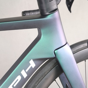 Bicicletta da Strada Completa Personalizzata con Gruppo R7170 Di2 a 2x12 Velocità, Cavi Completamente Nascosti, Freni a Disco TT-X38 - Product Image 2