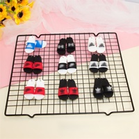 Nouveau design, style tendance, porte-clés mini-boîte à chaussures 3D, en PVC, caoutchouc et métal, léger, de luxe, accessoire pour clé de voiture et sac pour femme