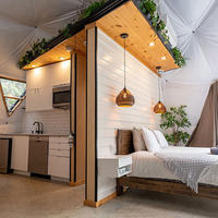 Oferta Especial: Domo Geodésico para Glamping, Casa Iglú para Exteriores con Baño para Hostelería
