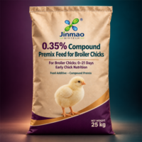 Prémélange minéral et oligo-éléments de qualité alimentaire 0,35 % Jinmao pour poulets de chair : favorise la nutrition