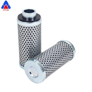 Nouveau filtre à huile hydraulique plissé Huahang en fibre de verre, filtre à huile hydraulique industriel en acier au carbone, cartouche filtrante à pression hydraulique - Product Image 1