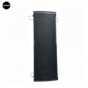 TTL 6-A Active Three-way Line Array Module Dual 12 Inch Indoor Outdoor Theater Stadium <b>Sound</b> System Powered Column Speakers - Product Image 2