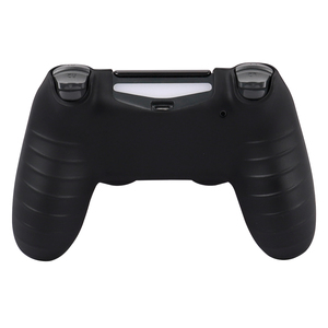 Playstation 4激光雕刻悟空黑色神话设计<span class=keywords><strong>PS4</strong></span>硅胶外壳，带2pc手柄自由拇指帽 - Product Image 3