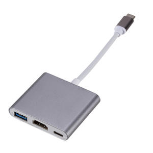 Type C Vers <span class=keywords><strong>HDMI</strong></span> USB 3.0 <span class=keywords><strong>Adaptateur</strong></span> de charge Convertisseur USB-C 3.1 <span class=keywords><strong>Adaptateur</strong></span> de moyeu pour <span class=keywords><strong>Mac</strong></span> Air <span class=keywords><strong>Pro</strong></span> Huawei Mate10 Samsung S8 Plus Nouveau - Product Image 2