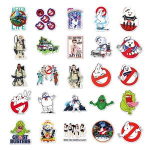 50 Uds superventas pegatinas de dibujos animados impermeables decorativas monopatín equipaje portátil Anime <span class=keywords><strong>cazafantasmas</strong></span> pegatinas - Product Image 4