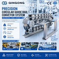 Sistem Gudang Otomatis Perakitan Elektronik Multi-Level QinGong dengan Rel Sabuk Pengatur Waktu Vertikal dan Sistem Servo Otomatis 380V