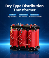 Transformateur sec triphasé 150 kVA à enroulement en cuivre CRGO à faible perte pour distribution
