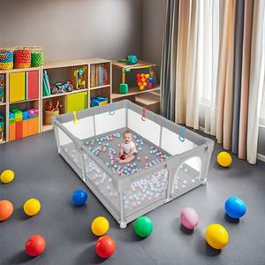 ปากกาเด็กเล่นรั้วเพื่อความปลอดภัยคอกกั้นเด็กเล่นสำหรับเด็กวัยหัดเดิน - Product Image 3