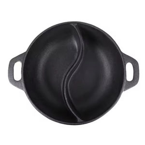 بيع بالجملة رخيصة الحديد الزهر قبل محنك اثنين-نكهة مع غطاء خشبي - Product Image 3