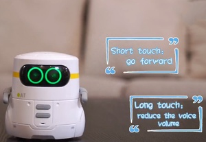 <span class=keywords><strong>voz</strong></span> robótica interactiva juguetes que juego de Aprendizaje Temprano inteligente robot de juguete inteligente con luz y música - Product Image 3