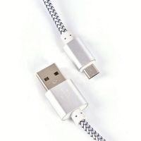 Cable Micro USB con Trenzado de Nailon, Cable de Carga Rápida y Transferencia de Datos para Samsung