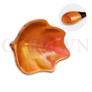 Cuivre <span class=keywords><strong>doré</strong></span> brun métallique effet mica poudres caméléon paillettes résine multi couleurs duochrome pigment - Product Image 5