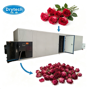 Equipo Industrial de Secado de Flores con Capacidad de 1500 kg por Lote, Secador Universal para Flores Frescas, Incluyendo Rosas y Jazmines - Product Image 1