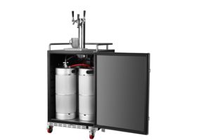 중국 공장 실내 맥주 Kegerator 스테인레스 스틸 생맥주 디스펜서 3 탭 홈 바 Kegerator - Product Image 4