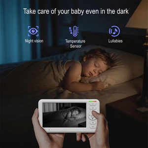 Nouvelle Tendance 2026 : <span class=keywords><strong>Babyphone</strong></span> Caméra avec Détection Sonore Mode VOX, Berceuses, Batterie 5000 mAh, Audio Bidirectionnel 300 m et Moniteur Bébé - Product Image 6