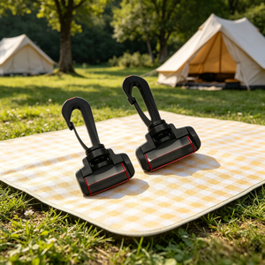 <b>Plastic</b> <b>Hook</b> Bag Accessories with Red Trim for Outdoor Use - Product Image 1