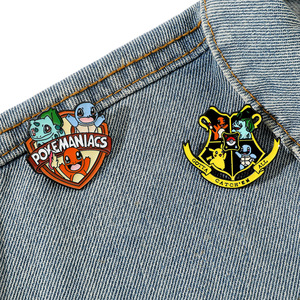 Elf PET aleación insignia Anime japonés Logo insignia sombrero tela bolsa broche dibujos animados Dragoned Ball Goku Vegeta Metal esmalte pines - Product Image 2