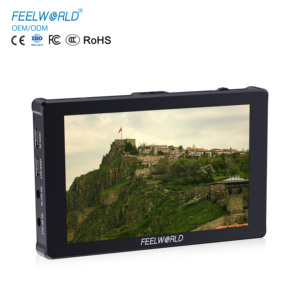 จอมอนิเตอร์สำหรับกล้อง DSLR <span class=keywords><strong>Feelworld</strong></span> F7พลัสหน้าจอสัมผัสขนาด7นิ้ว HDMI 1200nit ความสว่างสูง OEM สั่งทำโลโก้ได้โดยตรงจากโรงงาน - Product Image 1