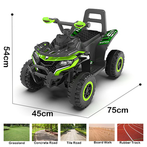 ATV Elettrico per Bambini Due Posti, Macchinina a 4 Ruote per Bambine da 2 a 4 <span class=keywords><strong>Anni</strong></span> - Product Image 2