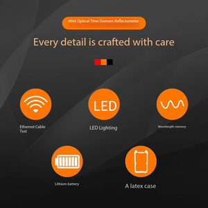 Sorgente Luminosa OTDR Misuratore di Potenza Ottica Sorgente Luce Rossa per Rete di Cavi/Sequenza Linea/Lunghezza Linea+Illuminazione 20dB - Product Image 5