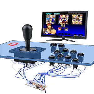 Controlador de máquina de arcade estilo americano, atacado de alta qualidade, joystick da máquina de arcade diy