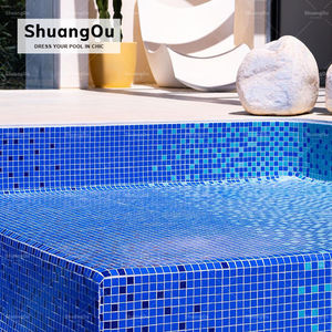 Mosaico de Mármol para Exteriores, Arte Multicolor Arcoíris, Piedra de Paso, Mosaico para Piscina, Rompecabezas de Azulejos de Cerámica - Product Image 3