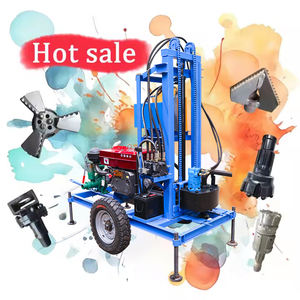 22pk 25pk 35pk Dieselmotor 200M Diepte Draagbaar Hydraulisch Wiel Type Waterput Booreiland Voor Landbouw-En Mijntoepassingen - Product Image 4