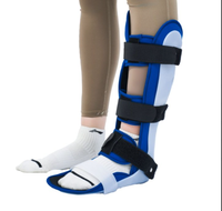Orthèse de cheville et de pied AFO statique pour la rééducation des blessures de chute du pied et des fractures de la cheville, support orthopédique respirant
