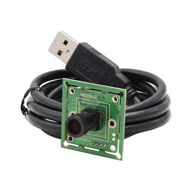 Industrial USB2.0 Camera Module OV7725 CMOS VGA 640x480 100deg Wide Angle M7 Lens