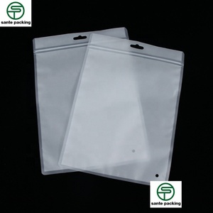 ถุงใส่เสื้อผ้าแบบพิมพ์ลายเอง เคลือบด้าน CPE โปร่งแสง ถุงซิปใส่เสื้อผ้า รีไซเคิลได้ ผลิตจากพลาสติก PET/BOPA/CPP สำหรับการค้าระหว่างประเทศ - Product Image 3