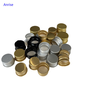 18mm 20mm 24mm <strong>28mm</strong> 18/410 20/410 24410 Size Essential Oil Bottle Screw Lids Gold Silver Aluminum Metal Caps - Product Image 2