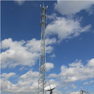 Nhà máy sản xuất thép mast truyền thông không dây tháp sắt Viễn Thông guyed dây 5 gam Radio antenna WIFI ISP Internet tháp - Product Image 5