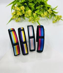 LGBTQ Pride Rainbow Bangle Open Cuff Nonbinary Wristband Boys Lesbian Gay Pansexual Bracelet for Girls - Product Image 2