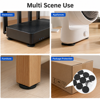 Pads en mousse EVA découpés sur mesure à prix de gros, coussinets en silicone auto-adhésifs pour pieds, coussinets en caoutchouc antichoc, coussinets adhésifs en caoutchouc pour électronique