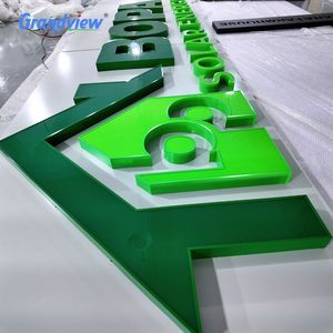 Letreros Comerciales 3D para Exteriores, Letreros Acrílicos con Logotipo de Tienda, Letras de Canal Iluminadas con LED, Letreros Electrónicos - Product Image 5