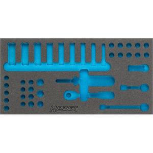 HAZET - 163-354L Inserto de espuma blanda de 2 componentes para 855-1 - EAN 4000896194353 TALLERES RODANTES BANDEJAS VACÍAS - Product Image 1