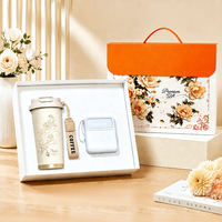 Coffret Cadeau Rapide : Power Bank Type C, Câble USB Multi-Appareils Android, Mug de Voyage 500ml Portable, Élégant, Compact, Tendance, Stylé, Scintillant