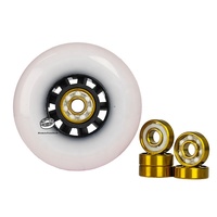 Roue de patin à roulettes 80MM à rebond élevé, résistance à l'usure SHR, roues de patinage en ligne professionnelles pour la vitesse, Rueda Patines En Inea
