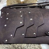 Armure médiévale à quatre couches, style viking nordique, accessoire de cosplay, en PU, ensemble d'armure unisexe pour adulte, en stock